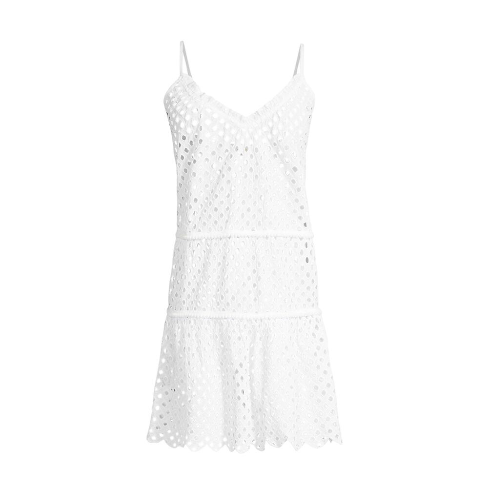 Ramy Brook Eyelet White Marg Minidress Size S / P